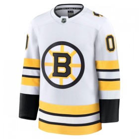 Miesten NHL Boston Bruins Pelipaita Custom 2025-26 Fanatics Premium Vieras Valkoinen